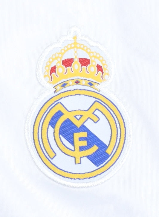 Adidas Adult L Real Madrid Home Shirt Hazard White