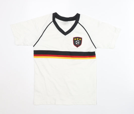 PC PAN Boys Football Jersey White 2XS