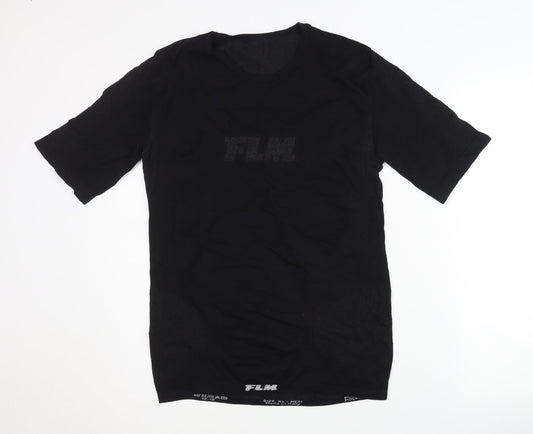 FLM Men's Black XL Short Sleeve T-Shirt