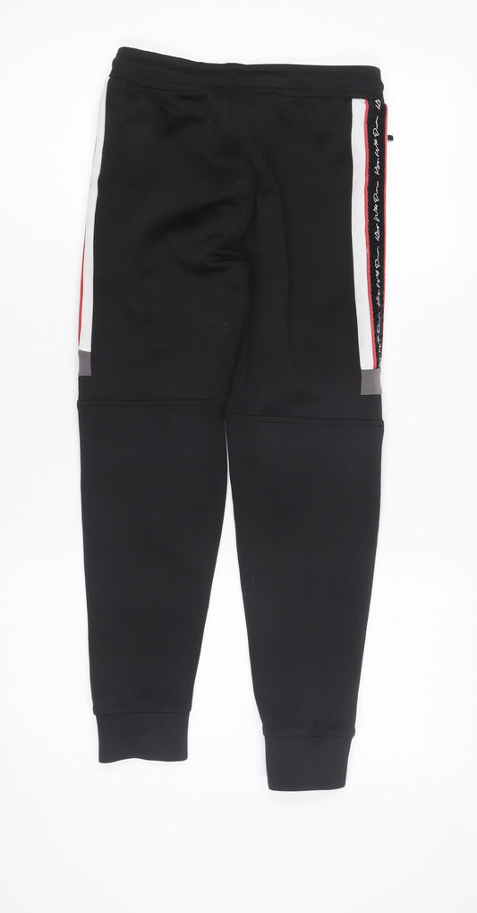 KWD Boys Black Jogger Trousers - Size 10-11 Years