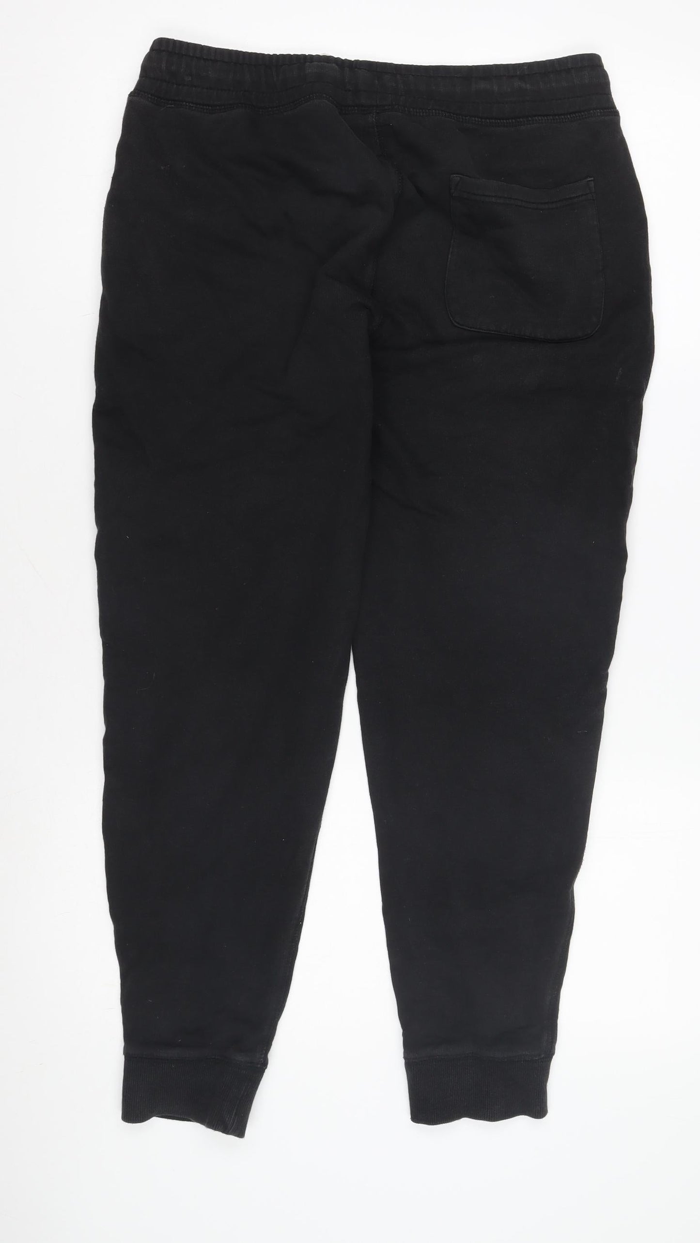 Jack Wills Men's Black Joggers, Size M, Casual Style
