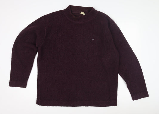Fat Face Men's Purple Pullover Sweatshirt - Size M