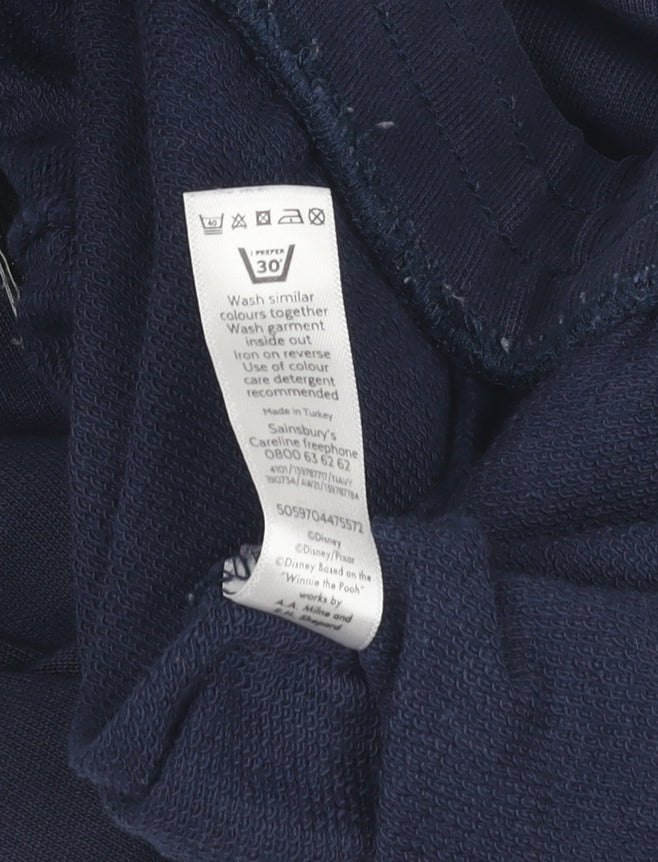 Disney Women's Blue Jogger Trousers, Size 10, Casual Wear