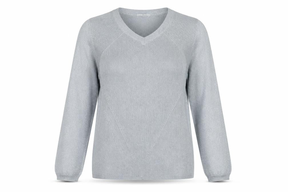 Marks and Spencer Women's Silver Pullover Jumper