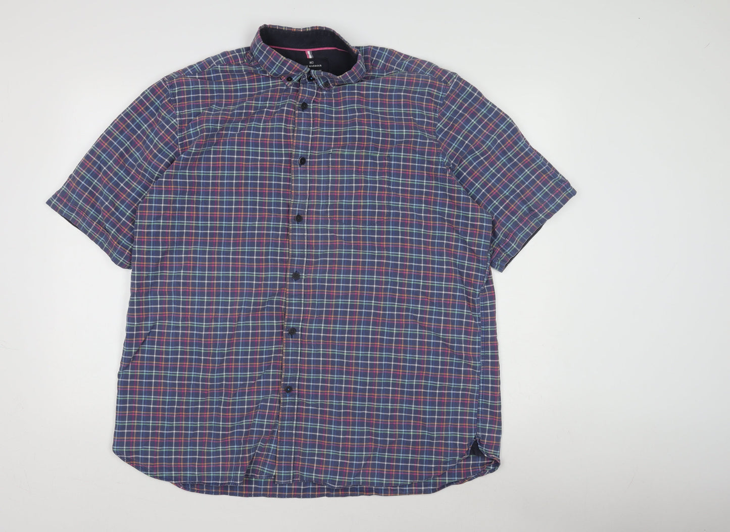 Blue Harbour Men's Multicoloured Plaid Shirt 2XL