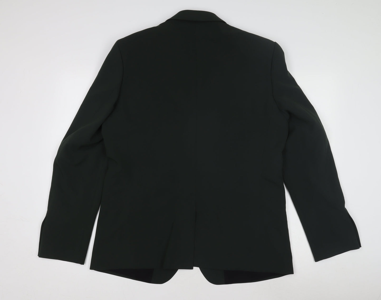 Burton Menswear Green Slim Blazer 44R Notch Lapel