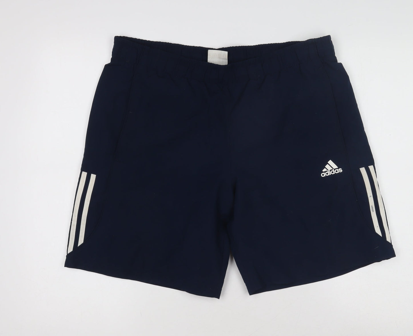 Adidas Men's Blue Athletic Shorts, Size M, Quick Dry