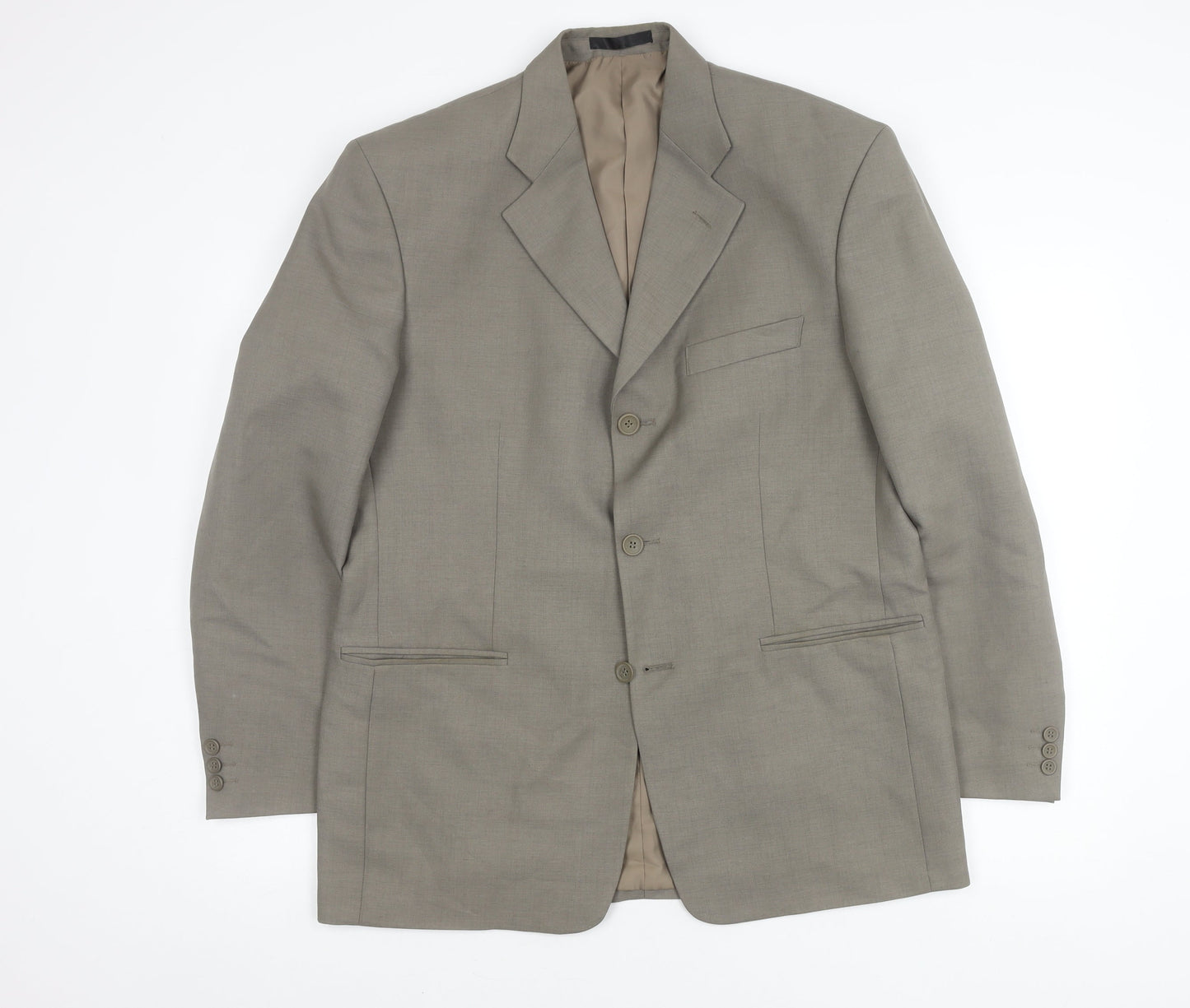 Savatini Men's Grey Blazer, Size 40