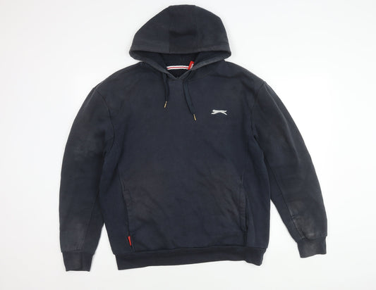 Slazenger Men's Black Pullover Hoodie, Size L