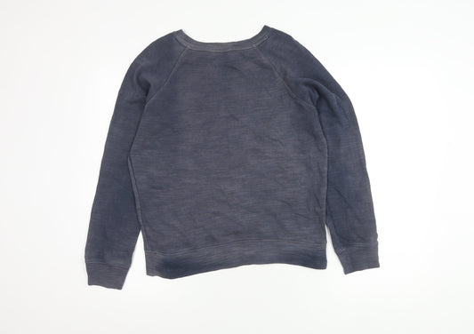 Marks and Spencer Women's Blue Pullover Sweatshirt Size 10