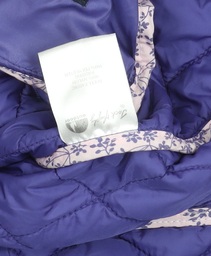 Jack Murphy Women's Purple Quilted Jacket Size 14