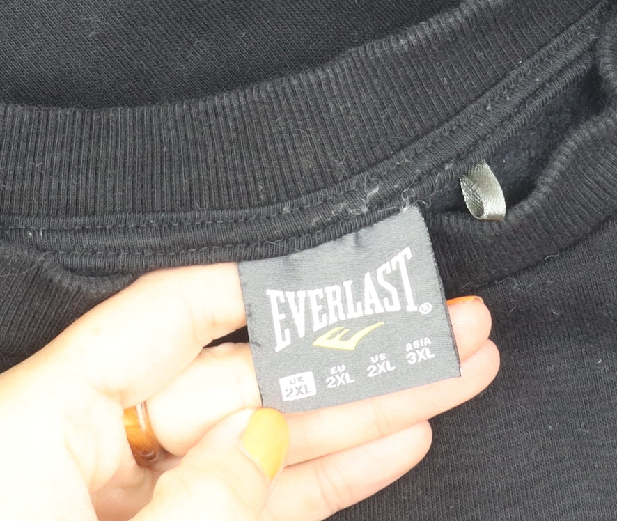 Everlast Men's Black 2XL Crew Neck Sweatshirt