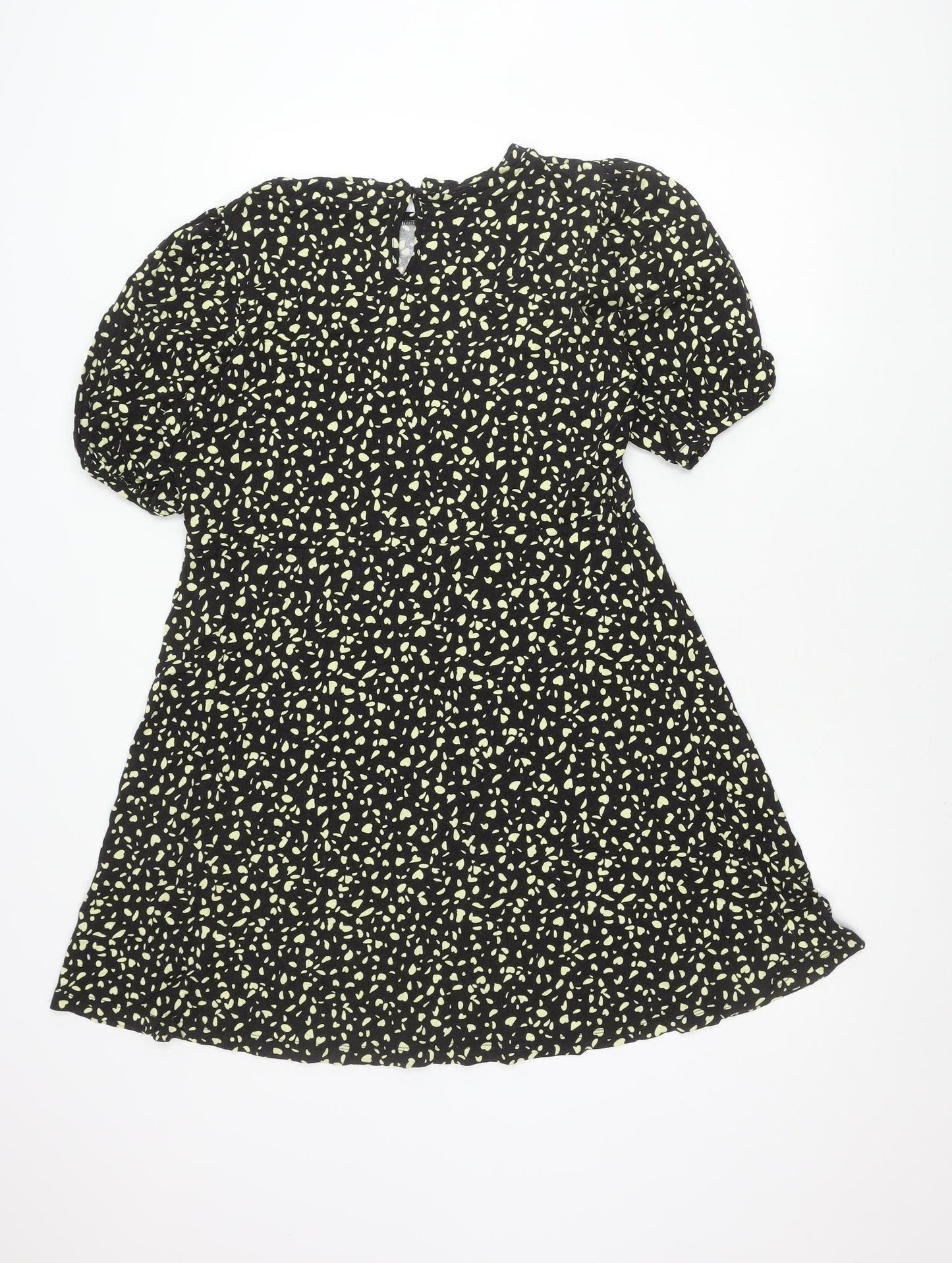 Marks and Spencer Women's Black A-Line Dress, Size 16