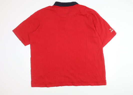 Guinness Men's Red 4XL Polo Shirt Short Sleeve