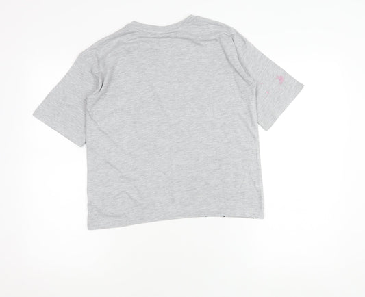 George Girls Grey Friends T-Shirt Size 11-12 Years