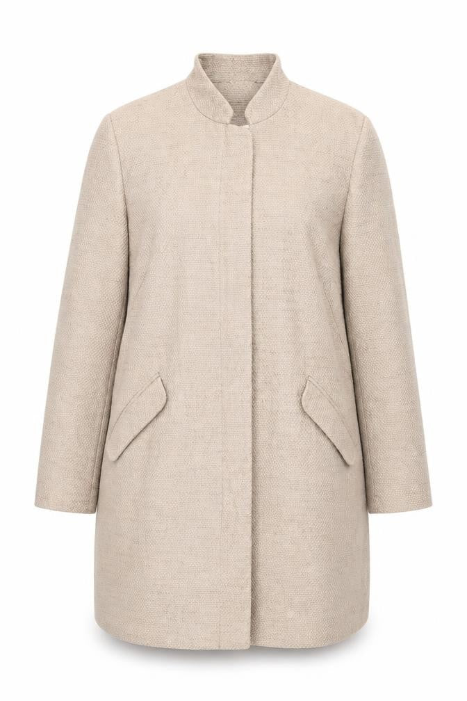 Marks and Spencer Women Beige Mid-Length Coat Size 18