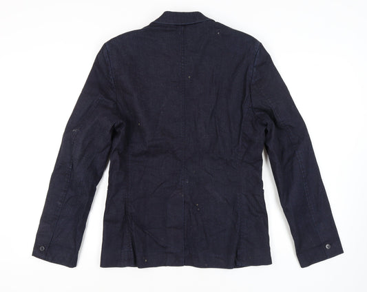 H&M Men’s Blue Blazer, M, Casual, Very Good