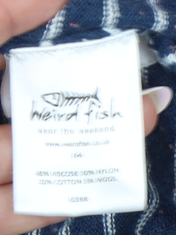 Weird Fish Women's Multicoloured Cardigan Size 18