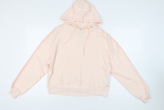 Hollister Women's Ivory Pullover Hoodie Size M