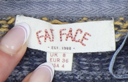 Fat Face Women’s Ivory Jumper Dress - Size 8