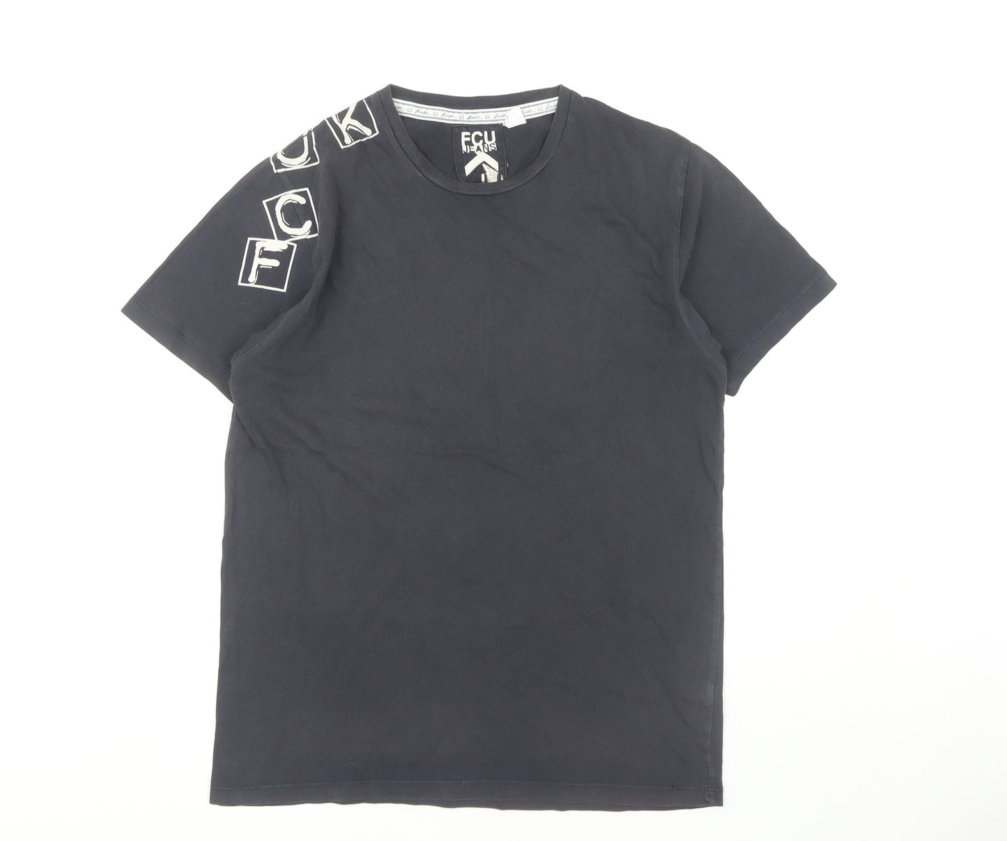 FCUK Men's Black Logo T-Shirt M