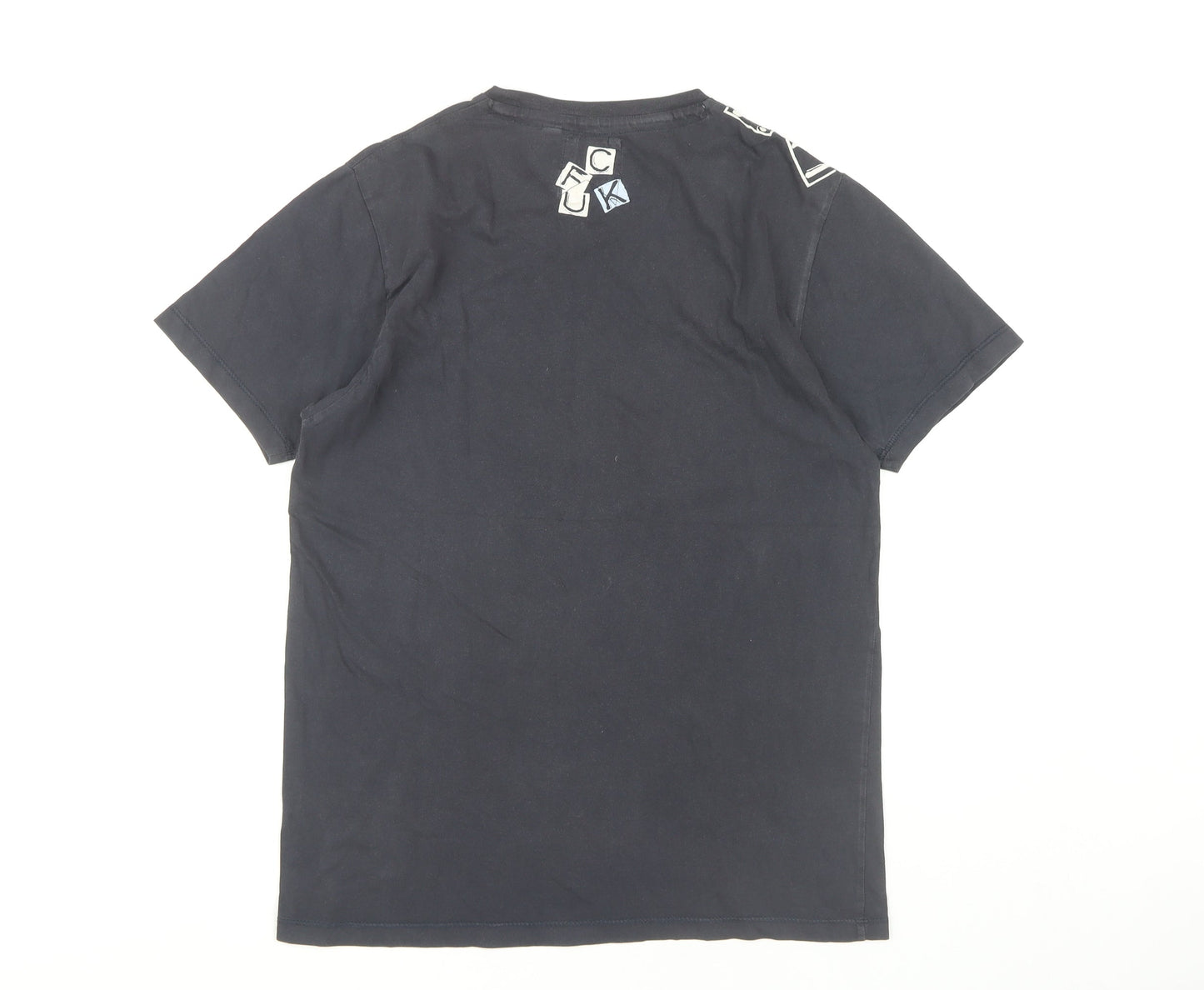 FCUK Men's Black Logo T-Shirt M