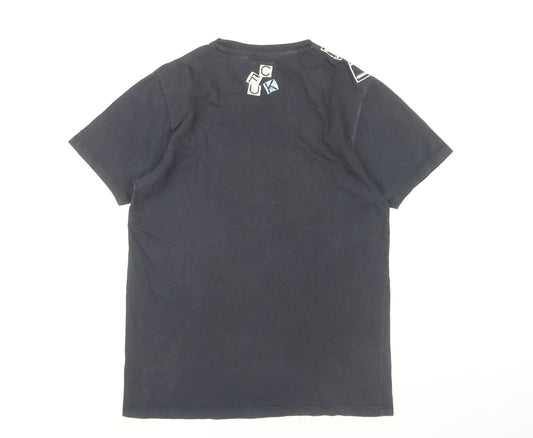FCUK Men's Black Logo T-Shirt M