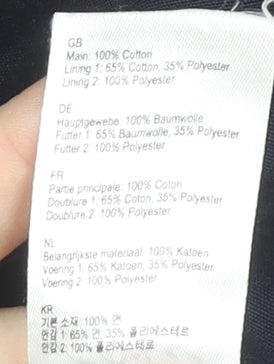 Joules Women's Blue Waterproof Rain Coat Size 12