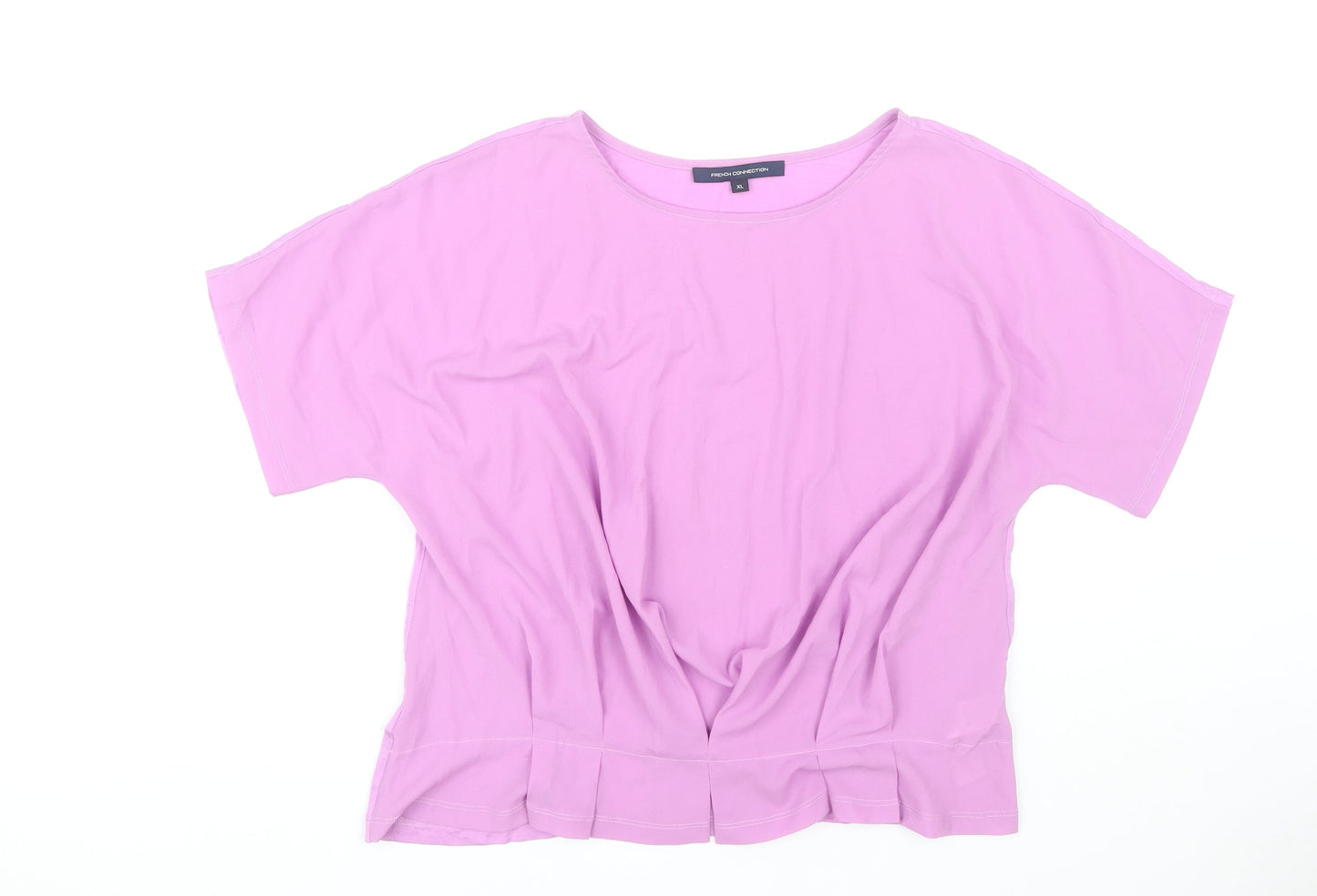 French Connection Women’s Pink XL Basic Top