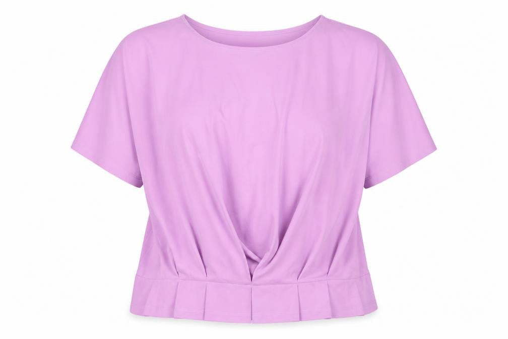 Womens UK Size XL French Connection Pink Polyester Blend Blouse