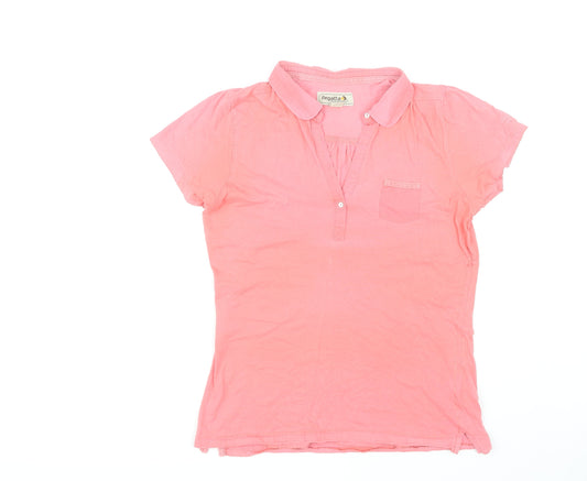 Regatta Women's Pink Polo Shirt Size 16