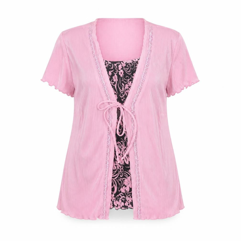 Bonmarché Women's Pink Tunic Blouse, Size 16, Casual Style