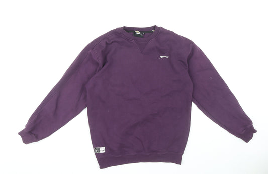 Slazenger Men's Purple Pullover Sweatshirt Size M
