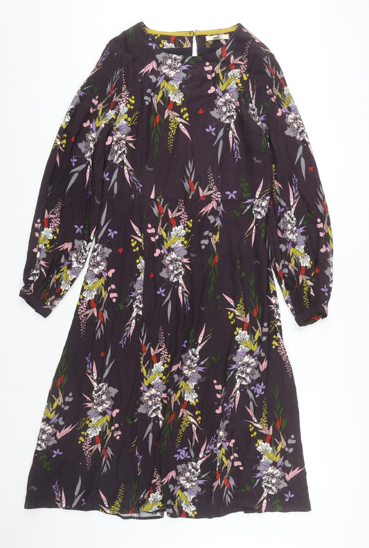 White Stuff Women's Multicoloured Floral Dress