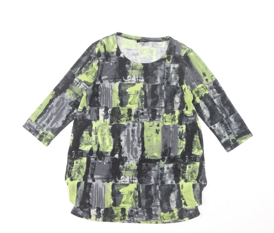 Klass Women's Multicoloured Geometric Tunic, Size S