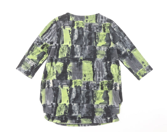 Klass Women's Multicoloured Geometric Tunic, Size S