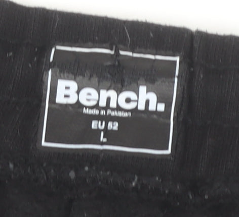 Bench Men's Black Jogger Trousers L
