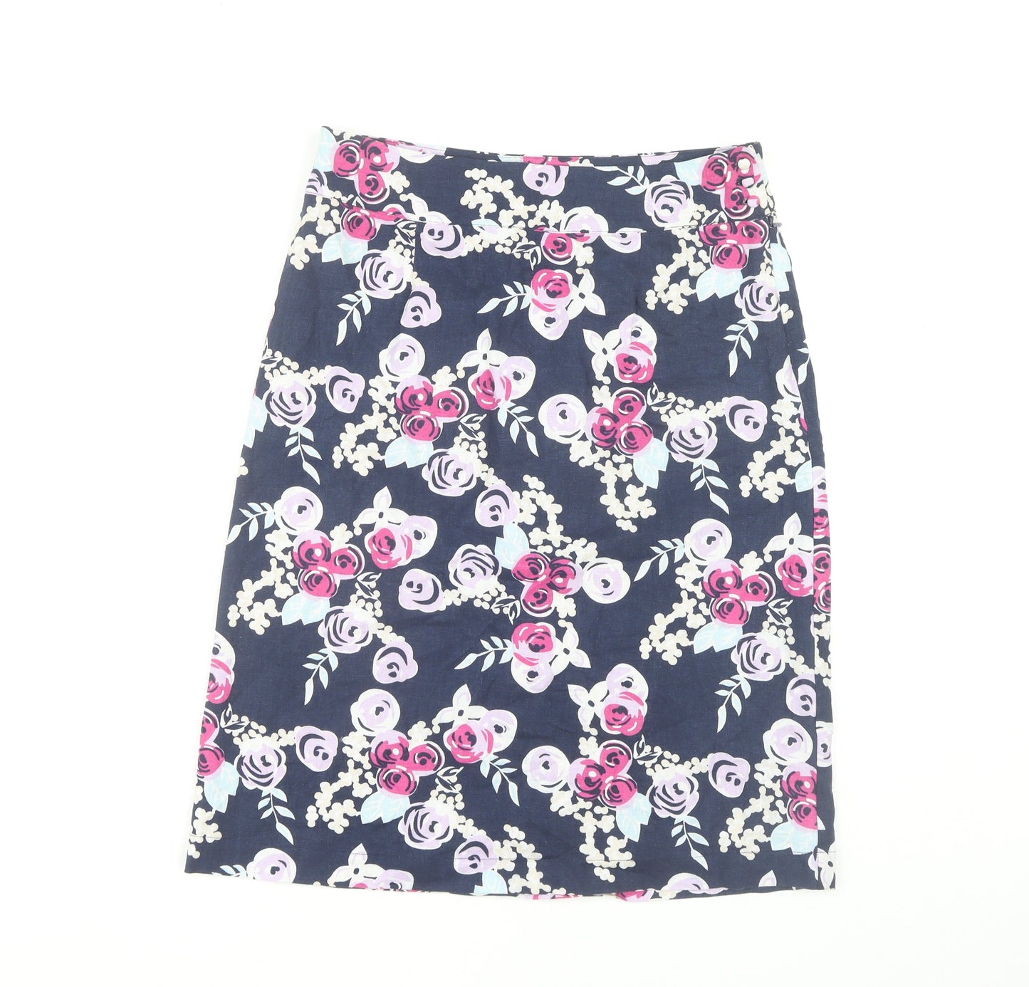 Tulchan Women's Multicoloured Floral Skirt Size 10
