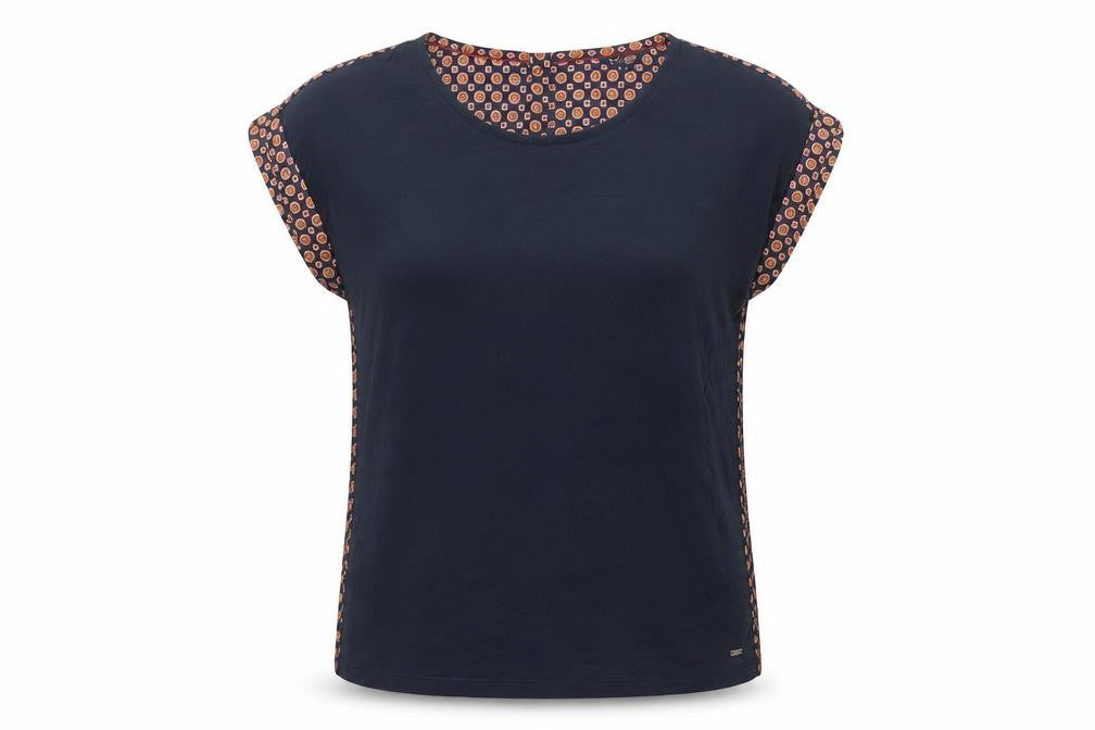 Womens UK Size S Tommy Hilfiger Blue Viscose Blend Blouse