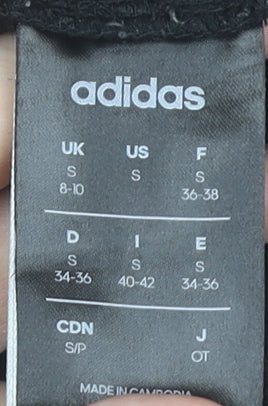 Adidas Women's Black Jogger Trousers, Size S, Casual Fit