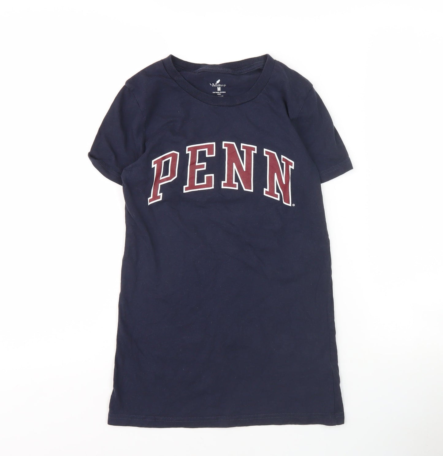 League Collegiate Blue T-Shirt, M, Unisex, Slim Fit, Casual