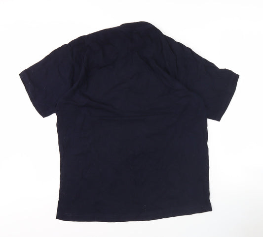 InK COLLECTION Men's Black Graphic M T-Shirt