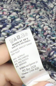 Marks and Spencer Women's Multicoloured Jumper Size 14