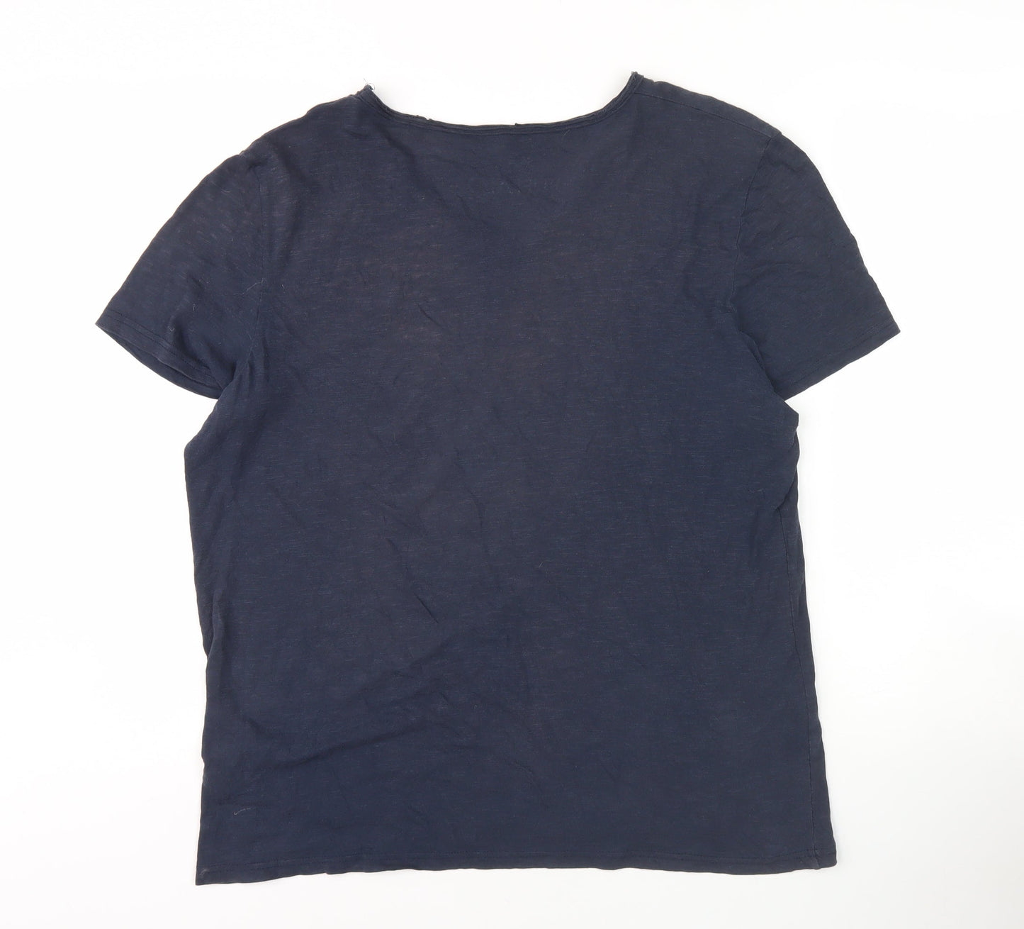 Buffalo David Bitton Men's Graphic Blue T-Shirt Size S
