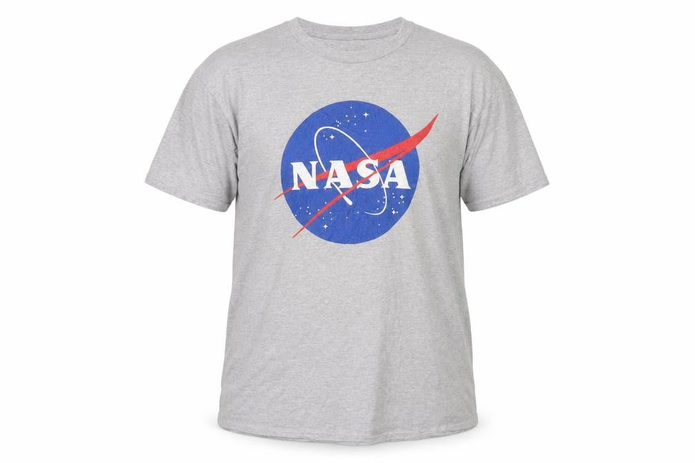 I Saw It First Men’s Grey NASA Graphic T-Shirt S