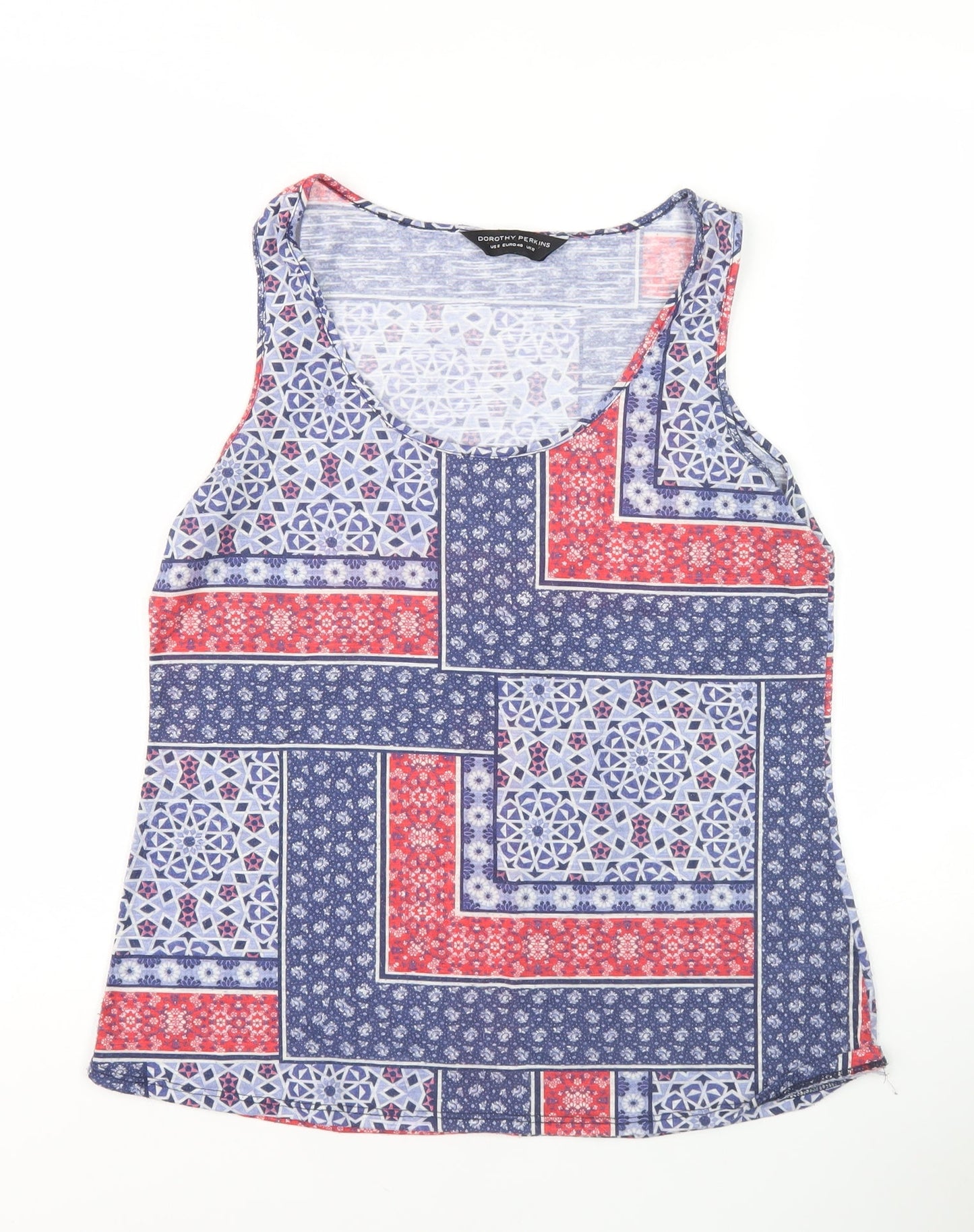 Dorothy Perkins Women’s Multicoloured Geometric Tank Top