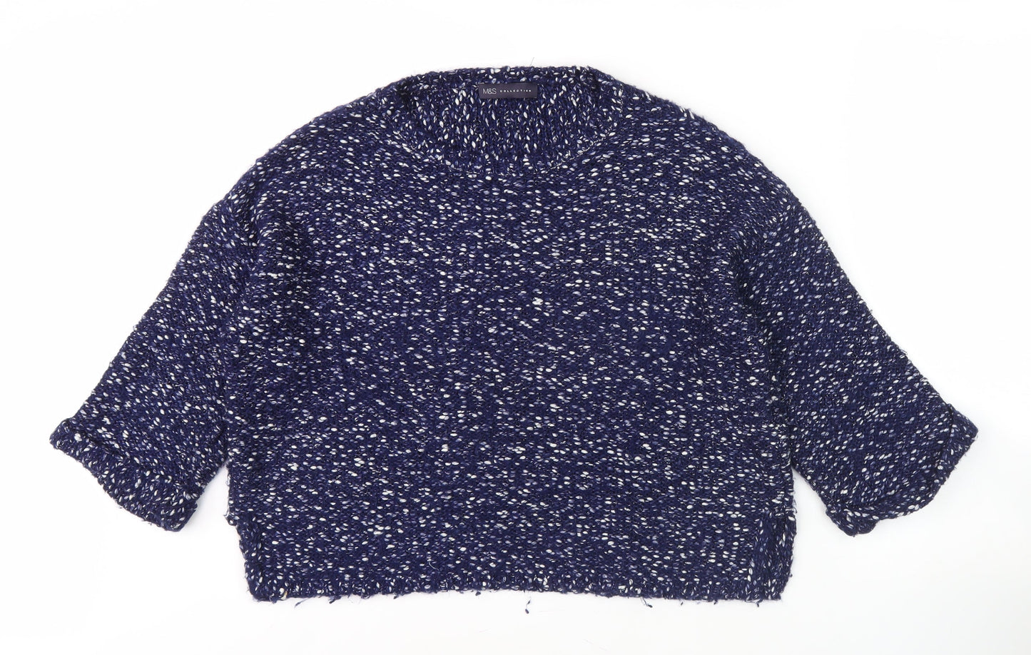 Marks and Spencer Women’s Blue Knit Jumper M