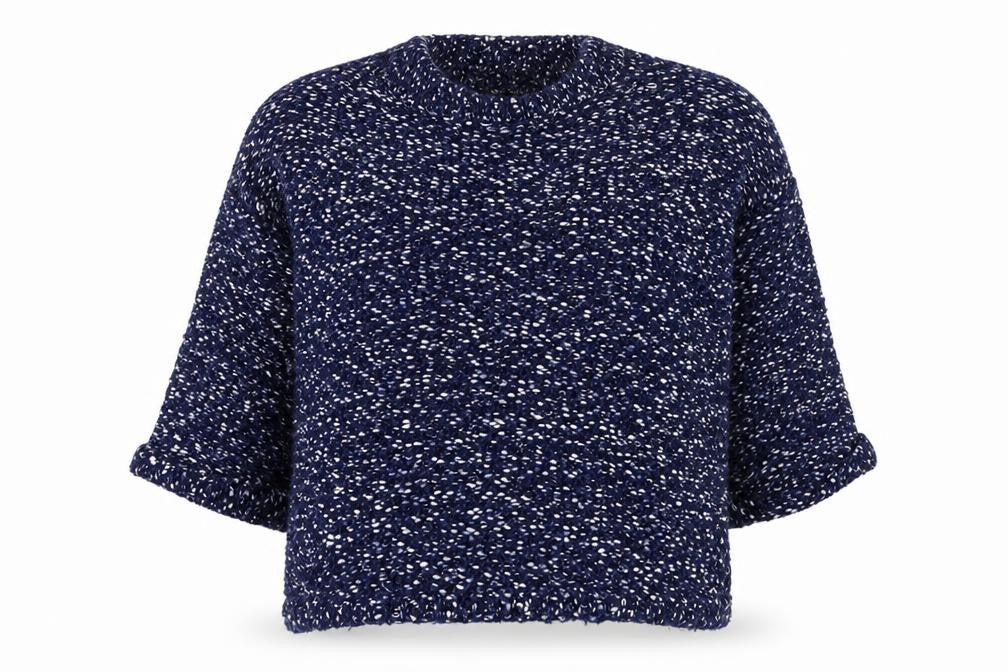 Marks and Spencer Women’s Blue Knit Jumper M