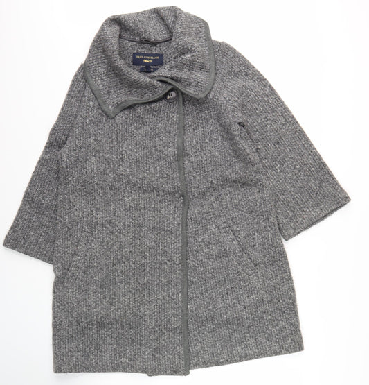 Paul Costelloe Women's Grey Cowl Neck Jumper, Size 14