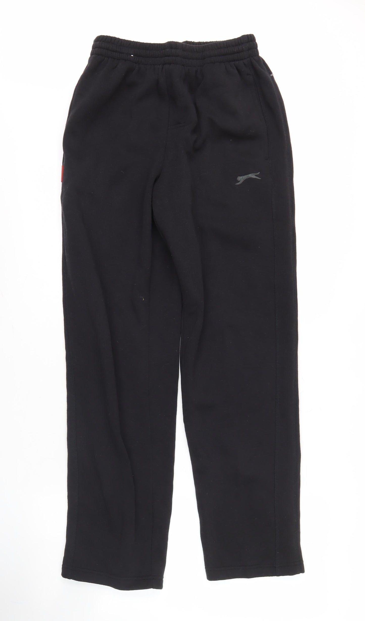 Slazenger Men's Black Trousers, Size S, Elastic Waist